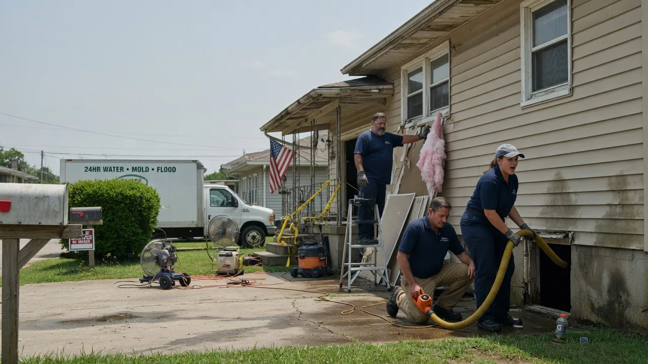 Water Damage Repair in Auburn, KS near me